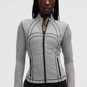 Lululemon Define Cropped Jacket Herringbone Size 4 NWT